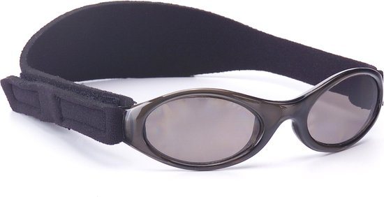 KidsBanz UV zonnebril Kinderen - zwart - Maat 2-5 jaar