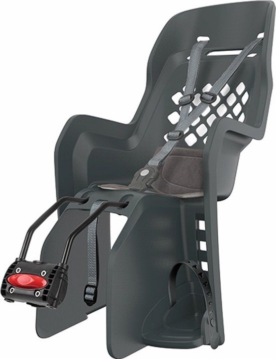Polisport Joy Cfs Fietszitje Achter Framebevestiging Donkergrijs